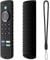 OUKENS Fire Stick Remote Cover,Fire TV Stick Cover Replacement for Fire Stick 4K MAX/Alexa Voice Remote (3rd Gen), Anti-Slip Silicone Protective Case with Lanyard(Black)