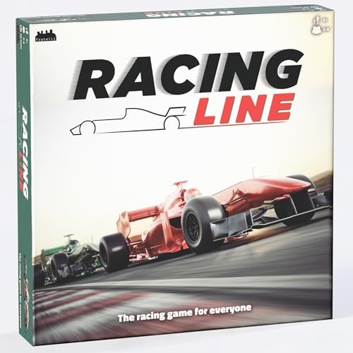 Racing Line - Formula 1 Board Game for Families, Adults & Kids 8+ | Fast-Paced F1 Racing Party Game