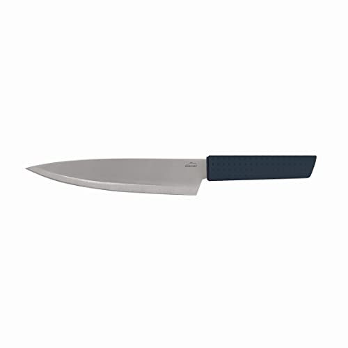 Lacor - 39032 - Cuchillo Chef, Cuchillo Cocina, Mango Ergonómico Antideslizante, Acabado Soft Touch, Hoja 20 cm