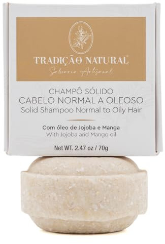Normal to oily hair Solid shampoo - handmade
