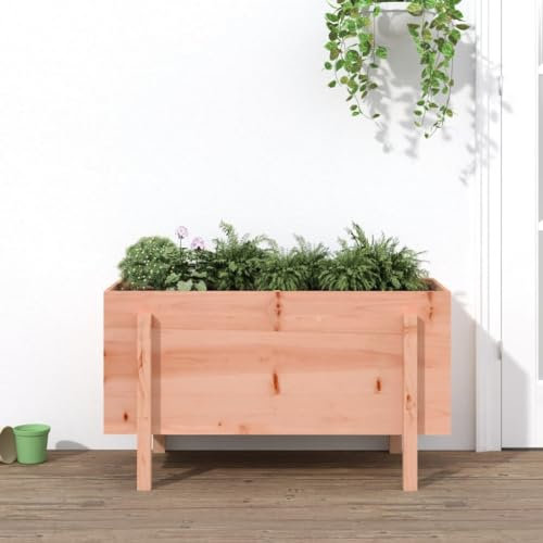 ARKEM Hochbeet 101x50x57 cm Massivholz Douglasie Pflanzkasten Hochbeete-Kit