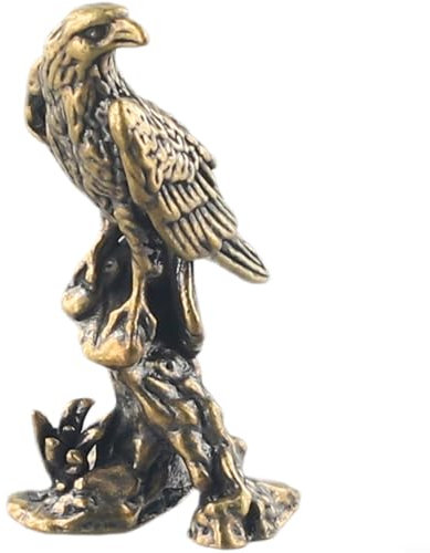 Kupfer Vintage Adler Ornament Simulation Adler Vogel Dekofigur Skulptur Outdoor Garten Dekor Statue