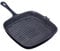 GJMASFDE Pfanne Bratpfanne 22/24CM Antihaft-Gusseisen Streifen Dicker Boden Hausgarten BBQ Kochtopf Steak Bratpfanne