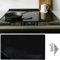 Induction Hob Protector Mat with 1Towels and 2Coasters Hob Protector Induction 60 * 52cm Heat Resistant Electric Hobs Cover Anti Slip Silicone Mats for Kitchen
