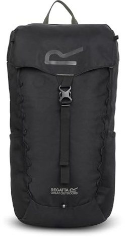 Regatta Rucksack Survivor 20 l aus reflektierendem, strapazierfähigem und strapazierfähigem Stoff – perfekt für Spaziergänge, Wandern, Camping und Trekking, grau, M, Casual