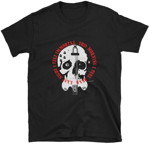 BHPLXJQMV Axe Victim - Be-Bop Deluxe - Limited Edition Black Tribute T-Shirt