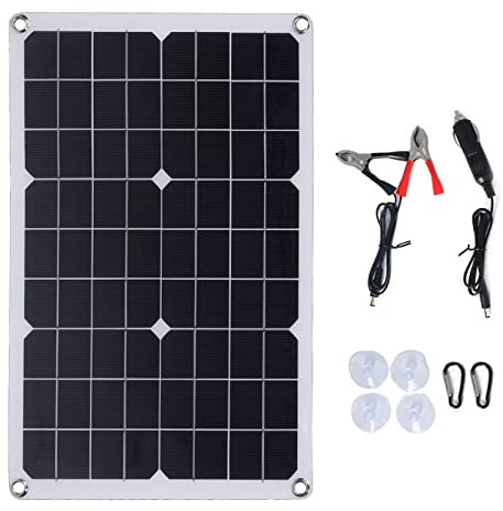 Placa de placa solar recargable flexible kit solar de 20 W