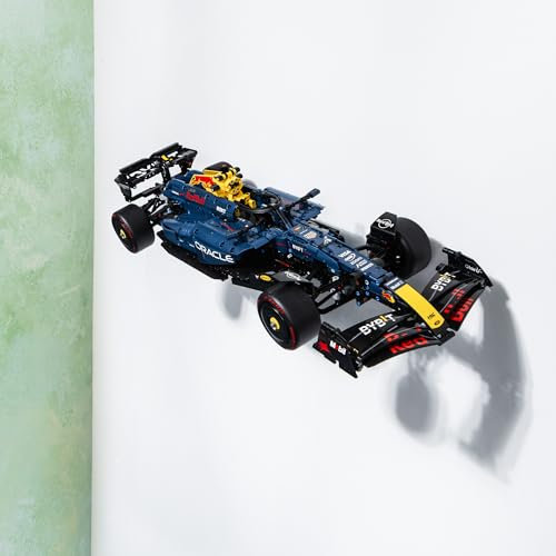 Brickify Wall Mount Bracket Compatible With Lego Technic Red Bull RB20 42206 - Securely Display Your Car - Lego Set NOT Included