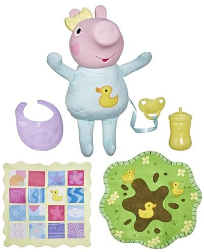 Peppa Pig Grunz und Kuschel Evie interaktive Babypuppe