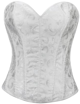 Corsetto Donna Corpetto Top Donna Corsetti Bianchi Verde E Gonna Halloween Nero Rosso Bustier Vintage Pizzo Overbust Bustino Xxl Cordetto Pelle Elegante In Fucsia Corpetti Crossdresser Push Lilla