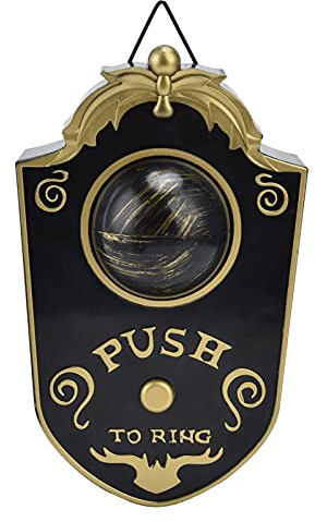Occhio per campanello di Halloween, bulbo oculare animato Decorazione di Halloween Campanello per porta sospeso luminoso R con bulbo oculare illuminato per feste o casa stregata