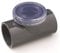 PISCINEO Clapet Anti-Retour Transparent PVC Pression diam. 50