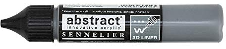 Sennelier Abstract Acrylic 3D Liner 27ml (Neutral Grey)