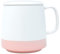 SMILLA Kaffeebecher, Tasse mit Deckel im skandinavischen Design, perfekt für Kaffee und Tee, 1 Becher (320ml) (Weiß)