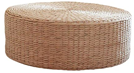 LOVIVER Cojín de de Paja Hecho Moderno - japonés (diámetro 40 cm)