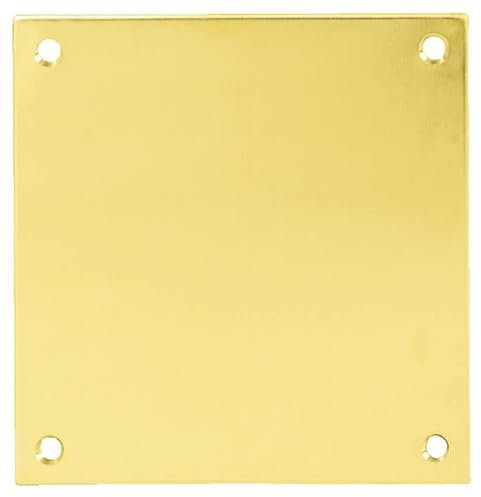 Plaque de propreté 90x65mm laiton poli - HERACLES - 251752