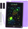 KidsPark LCD Writing Tablet Kids Doodle Scribbler Pad, 12 Inch Colorful Light Drawing Board Learning Educational Toy Portable Handwriting Drawing Pad for Kids Boys Girls Adults, Purple
