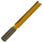 Rennie Tools - 1/2 Cutting Diameter x 1/2 Shank x 76mm Flute Extra Long TCT Tipped 2 Flute Straight Router Kitchen Worktop Cutter Bit. Blue