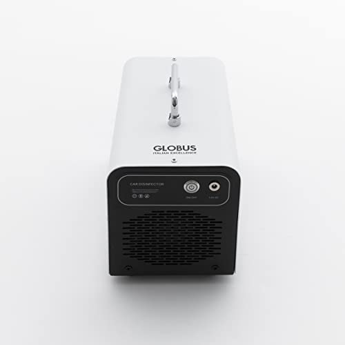 Globus | Ozonizzatore Sani-Care 3, Generatore Di Ozono e Ioni Negativi Per Sanificare e Purificare L'Aria e Le Superfici, Elimina Odori e Polveri, Adatto a Automobili, Furgoni, Bus e Camper