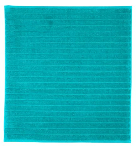 Christy Prism Bath Shower Mat | Turkish Cotton | 850GSM | Super Absorbent and Soft | 60cm x 60cm| Poolside