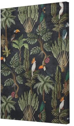 Aquarell Kaktus Leinwand rahmenlos dekoratives Gemälde 40,6 x 61 cm (vertikal) Ölgemälde Wohnzimmer Wanddekoration