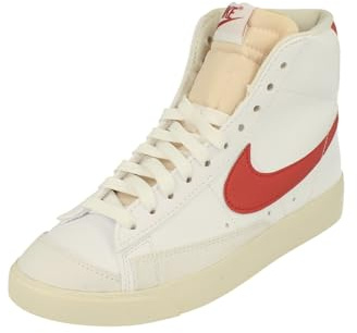 Nike Damen Blazer Mid 77 NN Trainers FZ3626 Sneakers Schuhe (UK 3 US 5.5 EU 36, White Adobe red Stardust sail 100)
