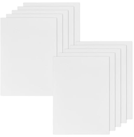 10 Stück Ordner mit Tasche A4, Pappordner Papierkram Organizer, Kraft Dokumentenmappe, Präsentationsmappe Angebotsmappe A4 Papier, Kraftpapier Mappe Aktenordner für Büro Schule Zuhause, 31x22cm, Weiß