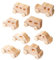 FELTECHELECTR 8pcs Unfinished Wooden Car Toys for Painting Craft Projects Natural Wood Model Cars Creative Playthings for Boys and Girls Decoration Fun