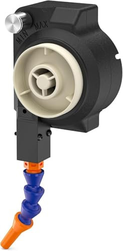 Twotrees 500W CNC-Luftkühlsatz für Spindelmotoren, kompatibel mit 27-76 mm Durchmesser, CNC-Fräsmaschinen-Kühlung & Späneentfernungslüfter, passt zu TTC6050, TTCH40, Makita, Milwaukee, 775 Router-Spin