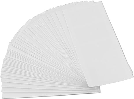 YYALYYON 360Pcs Necklace Chain Adhesive Pouch Jewelry Display Bag Transparent PVC for Home Showcase