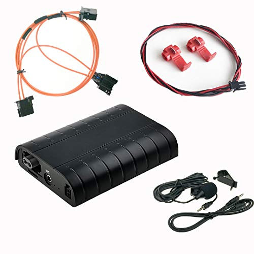 DJC A2DP Bluetooth Mains Libres USB SD AUX Adaptateur kit Voiture pour Audi A4 A5 A6 Q7 MMI 2 G Haute/Basic