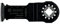Bosch Professional 10x Hojas de sierra de inmersión HCS AIZ 32 BSPC (para madera dura, 50 x 32 mm, accesorios Multiherramienta)