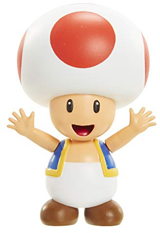 Super Mario Actionfigur, 6,3 cm, rote Kröte zum Sammeln