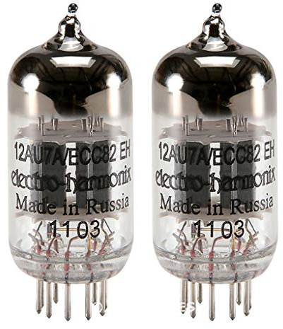 Elektro-Harmonix 12AU7 ECC82 Vakuum-Röhren, 2 Stück
