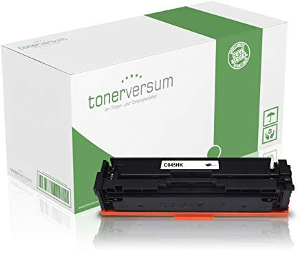 Tonerversum Toner kompatibel zu Canon 045H Schwarz für i-SENSYS MF633cdw LBP-613cdw MF631cn LBP-611cn LBP-612cdw MF632cdw MF634cdw MF635cx MF636cdwt