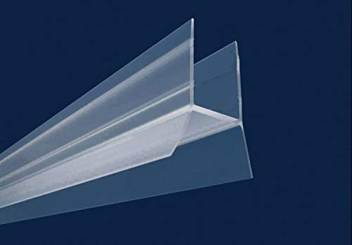 BuyLando - [Typ-BD-8] Bodendichtung für Duschkabinen - Duschwände - für 8 mm Glasstärke (140cm)