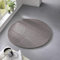 Taracarpet Teppich Kurzflor weicher Designer Uni Bodenbelag Madrid fürs Wohnzimmer, Kinderzimmer, Schlafzimmer und die Küche geeignet Anthrazit Dunkelgrau 160 cm rund