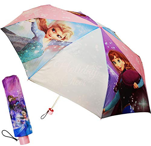 alles-meine.de GmbH Taschenschirm/Regenschirm - Kinderschirm - die Eiskönigin - Frozen - ø 100 cm - faltbar - großer Kinderregenschirm - Faltregenschirm Schirm/für Mädchen Ki..