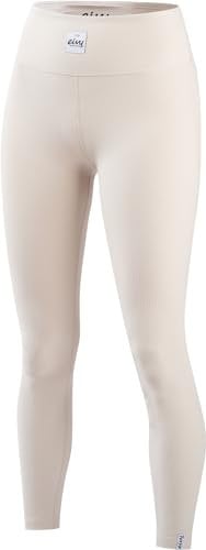 Eivy Damen Icecold Rib Tights Leggings, Faded Cloud, M EU