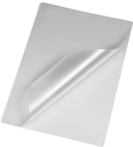 Hama Laminierfolien DIN A4, 80 mic, 100 Stück (Heißlaminierfolie, für Heiß-Laminiergeräte, heiß laminieren, beschreibbar, abwischbar, Laminierfolie 80 Micron), transparent