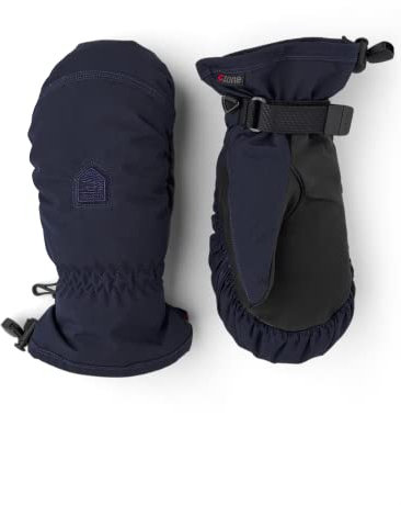 Hestra Damen Powder CZone Handschuh Isolierte Fäustlinge für Winter, Schnee und kaltes Wetter – Marineblau – 7