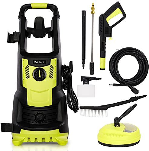 Pressure Washer, 2200W 165 Bar Jet Washer Power Washer with Adjustable Spray Nozzle, electric Pressure Washer with Snow Foam for Patio/Garden/Yard/Cars/Fences/Driveways
