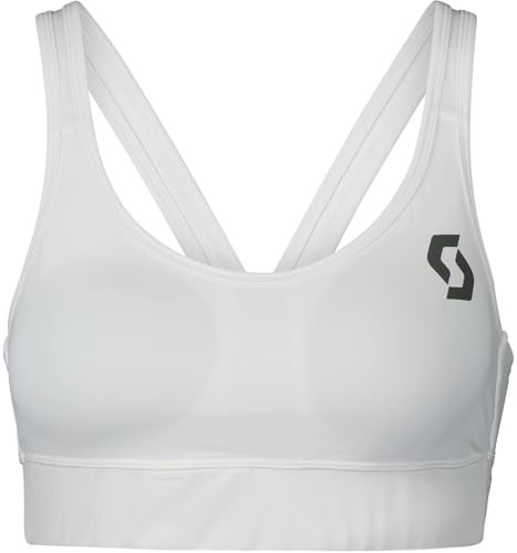 SCOTT Damen Sujetador WS Endurance Funktionsunterwäsche, White,