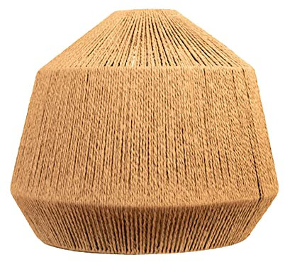MiniSun | Large Rustic Woven Rope Ceiling Light Shade | Pendant Lights, Home Décor & Improvement Essential