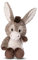 NICI Kuscheltier Esel Donkeylee 22 cm – naturgetreues Stofftier aus weichem Plüsch zum Kuscheln und Spielen, niedliches Plüschtier für Kinder & Erwachsene, 49033, tolle Geschenkidee, grau
