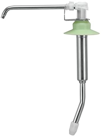 OPHARDT IMP 24 Edelstahlpumpe für Euroflaschen 500/1000 ml mit gekröpftem Saugrohr, Inhalt:500 ml