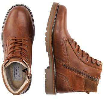 camel active Herren Melbourne Boot aus echtem Leder