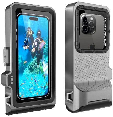 Custodia Impermeabile Smartphone al Tocco IPX8 Porta custodia cellulare impermeabile 15m Subacquea compatible per iPhone 16 15 14 13 12 Pro Max 16 15 14 Pro samsung S24 S23 S22 A35 A55 A25 A15