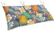 Home Garden Bench Cushion,8cm Thick Waterproof Seat Cushions,2 or 3 Seater Replacement Cushions Pad for Outdoor Patio Park Bench Swing Chair(Flower pattern-B,120X50X8CM)