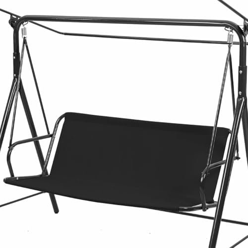 ZONADAH Bezug für Hollywoodschaukel im Freien, 138 x 50 x 50 cm, Ersatzbezug für Terrassenschaukelkissen, 600D Oxford-Gewebe, Gartenschaukelstuhl-Schutz für Garten- und Balkonmöbel